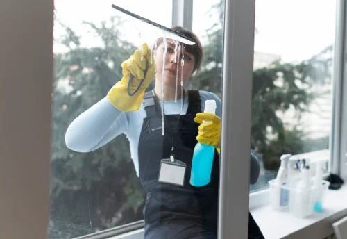 Nettoyage de vitres intérieures et extérieures à Cuisery